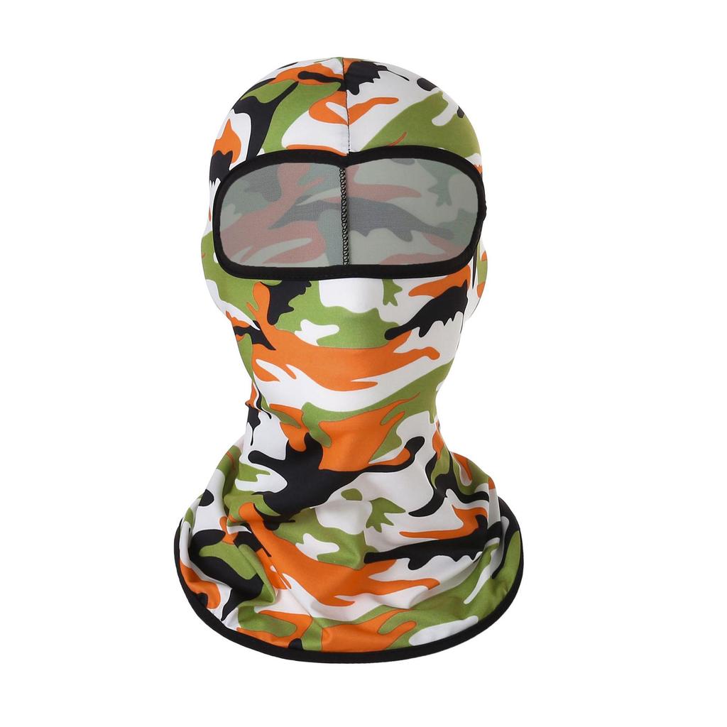 Summer Ice Silk Sunscreen Face Mask: Windproof Dustproof Balaclava for Cycling, Biking, and Outdoor Sports