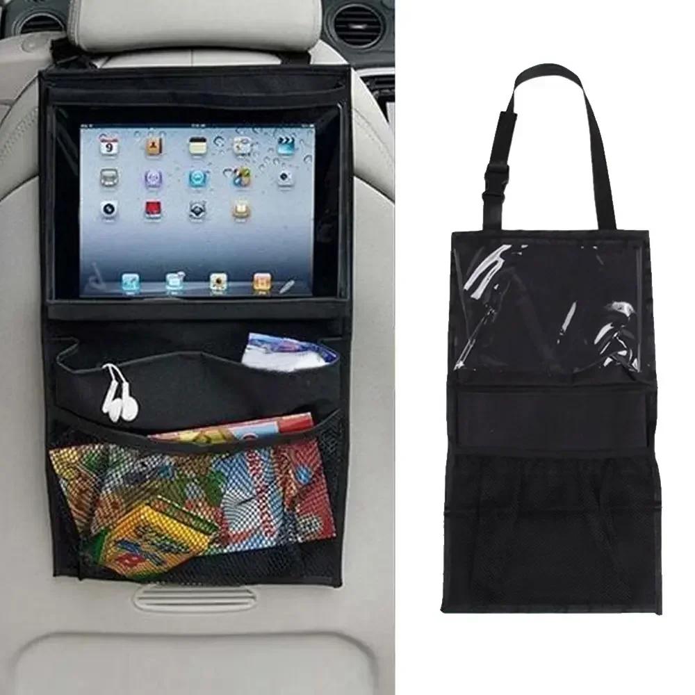 Car Seat Organizer Holder - Multi-Pocket Hanging Tablet Storage Bag