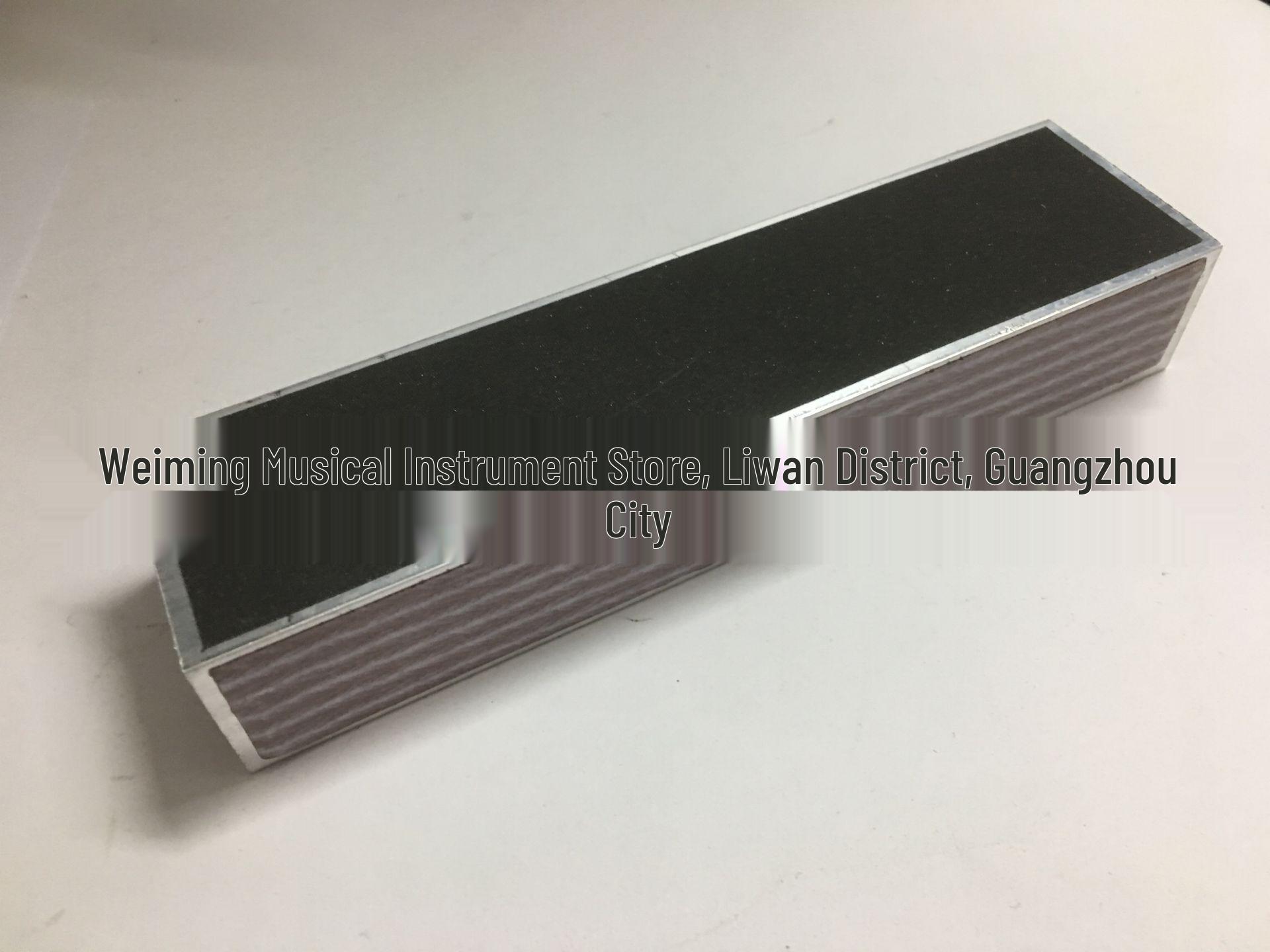 Guitar Fret Leveling Bar with Imported Sandpaper for Electric, Bass, and Acoustic Guitars