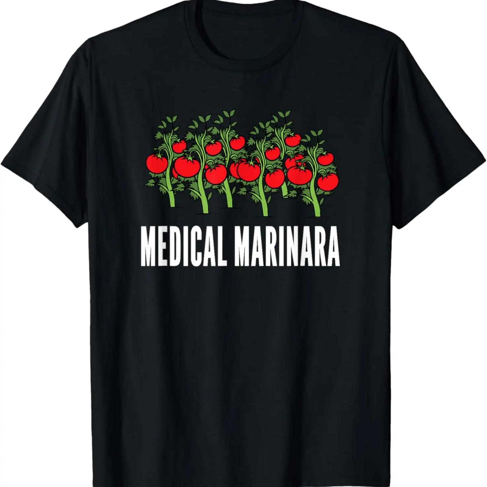 

Funny Italian Sauce T-Shirt Pizza Pun _ Medical Marinara T-Shirt XXXXXL чёрный