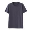 Men's 80s Mulberry Silk Modal Short Sleeve T-shirt - Crew Neck, Breathable, Cool for Spring/Summer/Autumn
