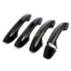 Glossy Black Car Door Handle Cover Trim For Mercedes-Benz A B C E Class EQC GLC