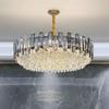 Luxurious Postmodern Crystal Chandelier - Modern Minimalist Lighting Fixture for Living Room, Bedroom, or Restaurant