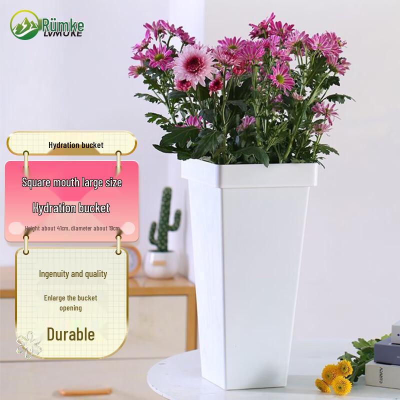 

Durable Plastic Flower Vases & Buckets