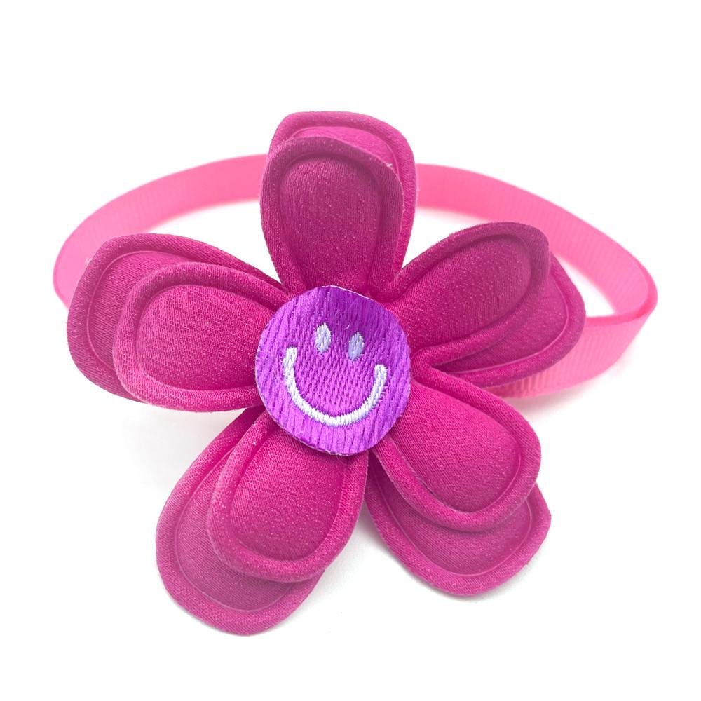 50/100pcs Small Dog Accessories Pet Dog Bowtie Small Dog Bowtie Smile Style for Dog Puppy Dog Bow Tie Neckties Pet Supplies