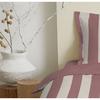Deauville Purple Reversible Duvet Set for 90 X 190 Cm Bed