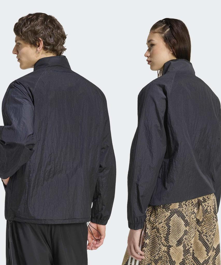 adidas 3-Stripe Wind Track Top - Black / Kw7391