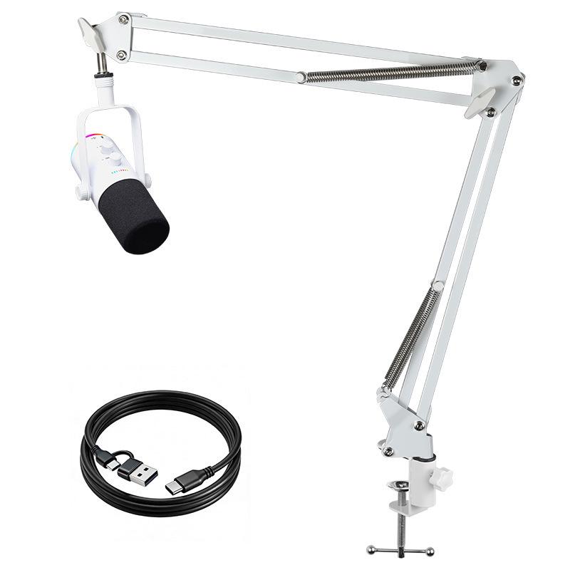 

USB Dynamic Coil Desktop Microphone for Gaming, Esports, Live Streaming & Recording