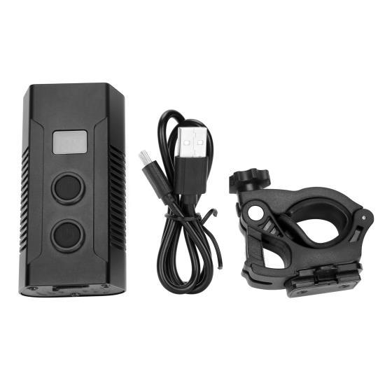 

USB Rechargeable Bicycle Headlight Riding Cycle Bike Lights USB Cycling Front Light