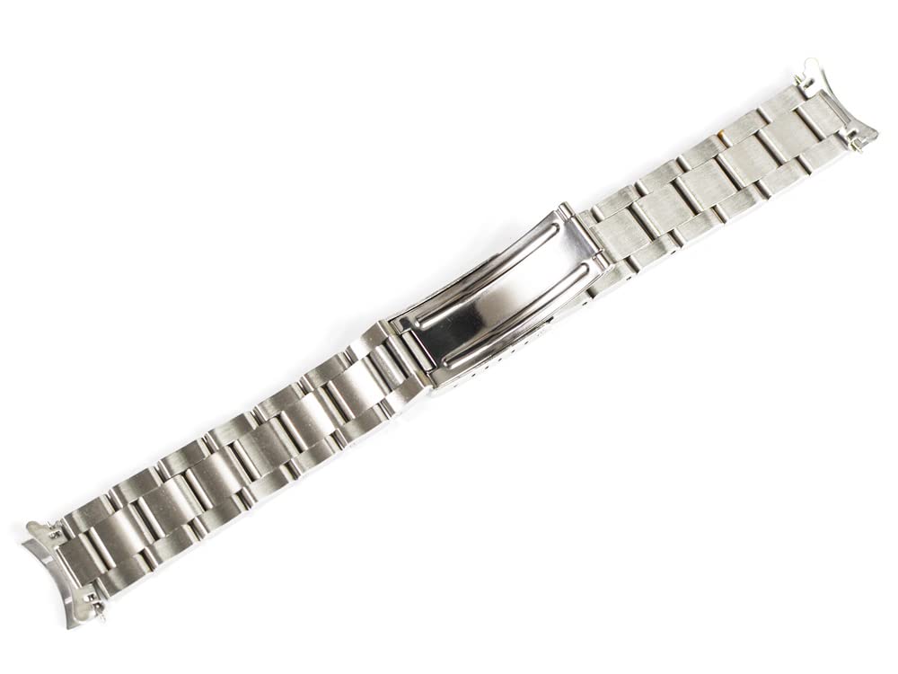 [Import King Original] Watch Parts - Compatible with Rolex - Datejust Men's Aftermarket Oyster Bracelet - Stainless Steel, Matte Finish, 20mm