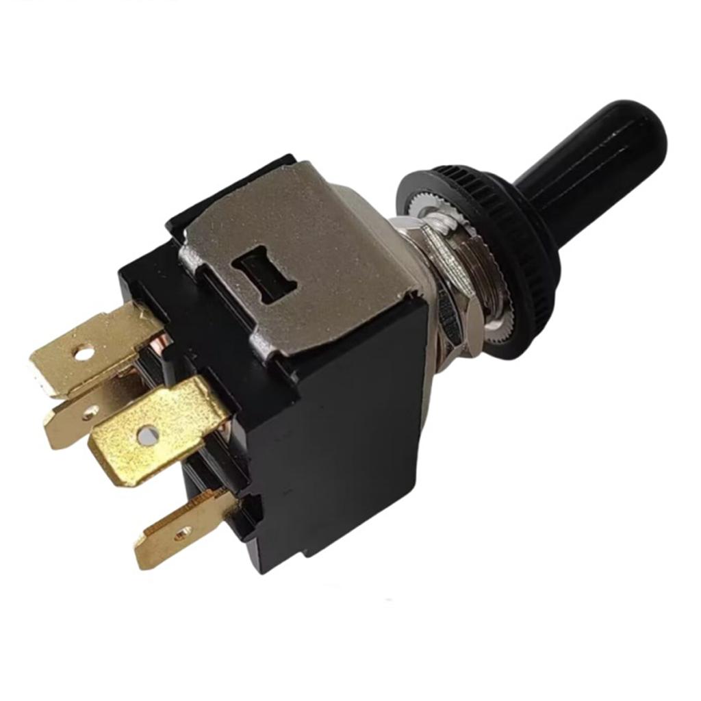 Versatile 4 Pin Toggle Switches Single Pole Double Throw 4 Pin Switches PVC for Steampunk Lamps & Electrical Projects