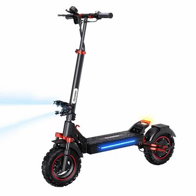 Electric Scooter Foldable iScooter 10" 1000W Motor Adult Escooter 48V 15AH Max Range 64Km Load 150Kg Black ix5S