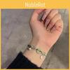 Adjustable Black Trendy String Bracelet For Couples Geometric Ethnic Design 2024