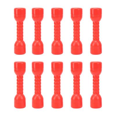 10 Pcs Kids Dumbbell Toy ABS Plastic Safe Anti Deformation Children Dumbbell Fitness Toy Red