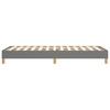 Vidaxl Bed Frame Without Mattress, Dark Gray, 80X200 Cm, Upholstered