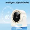 Table Fan Personal Air Conditioner 100 Speeds Strong Airflow Ultra Quiet Digital Display Rechargeable Wall-Mounted Desk Fan