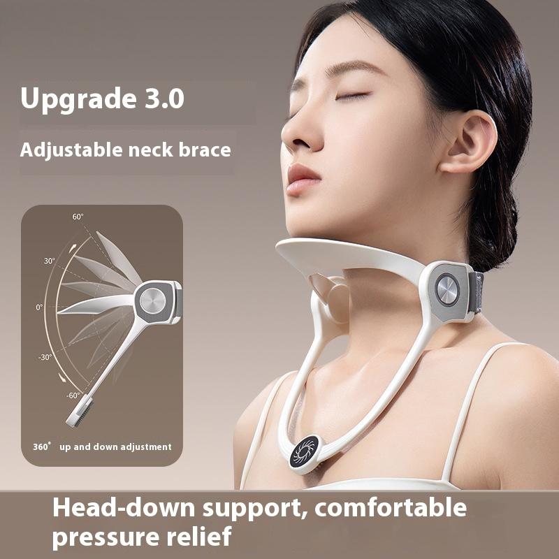 Minerve réglable Soutien cervical Col pour l'étirement du cou Correcteur de posture et soulagement de l'inconfort de l'épaule
