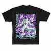 Vintage Dragon Ball Z Frieza T Shirt Men Retro 90s Anime Graphic Tees Streetwear Cotton Short Sleeve Tops Summer Oversized Tees