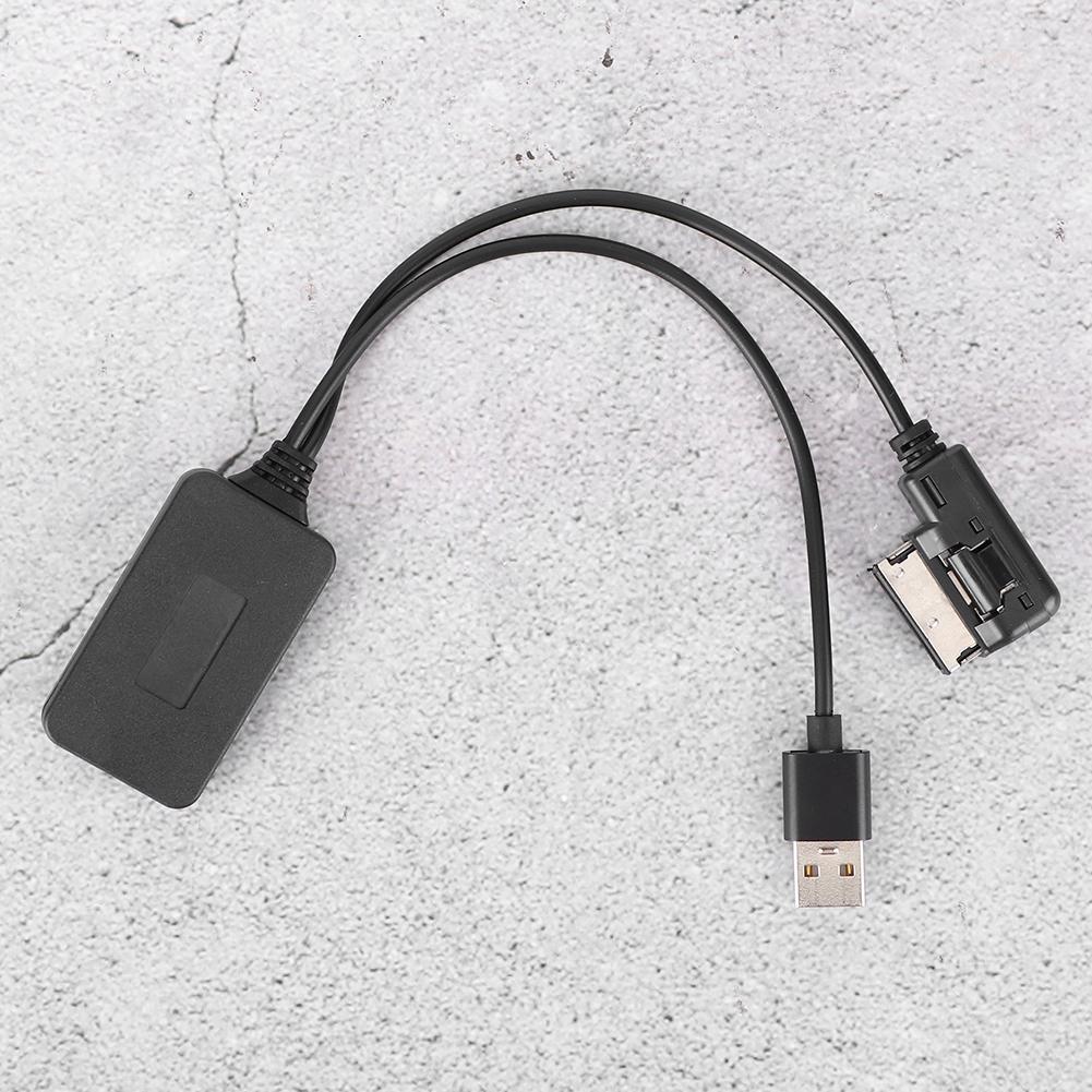 AMI MMI Bluetooth Adapter Aux Cable with USB Power Supply Fit for A5 8T A6 4F A8 4E Q7 7L