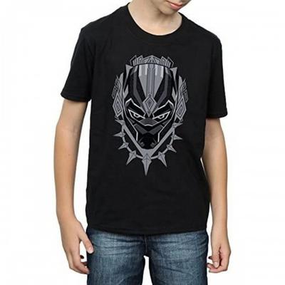 Jungen-Kopf-Baumwoll-T-Shirt