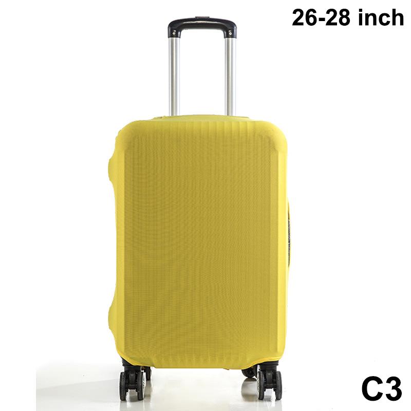 1 Stück Gepäckschutzhülle Stretchstoff Kofferprotektor Gepäck Staubschutzhülle Geeignet für 18-32 Zoll Koffer Koffer Reiseorganizer