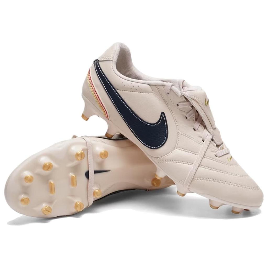 Nike Tiempo Hafif FG Sert Zemin Futbol Ayakkabıları Unisex Ekru IQ0895-240