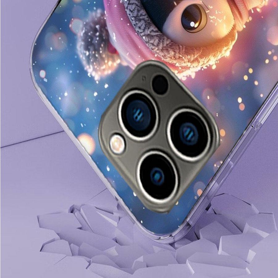 Cute Little Penguin Phone Case For Iphone 17 Air 15 Pro 14 Plus 16 Pro Max 17E 16E 12 13 Mini 11 Cover Cute Fundas