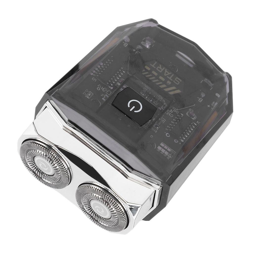 Mini Portable Electric Trimmer Men Electric Beard Clipper IPX7 Water Resistant Dry Wet Trimmer for