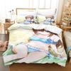 3D Printed Anime Kawaii Girs Love Live! Bedding Set Single Twin Full Queen King Size Bed Set Adult Kid Bedroom Duvetcover Sets