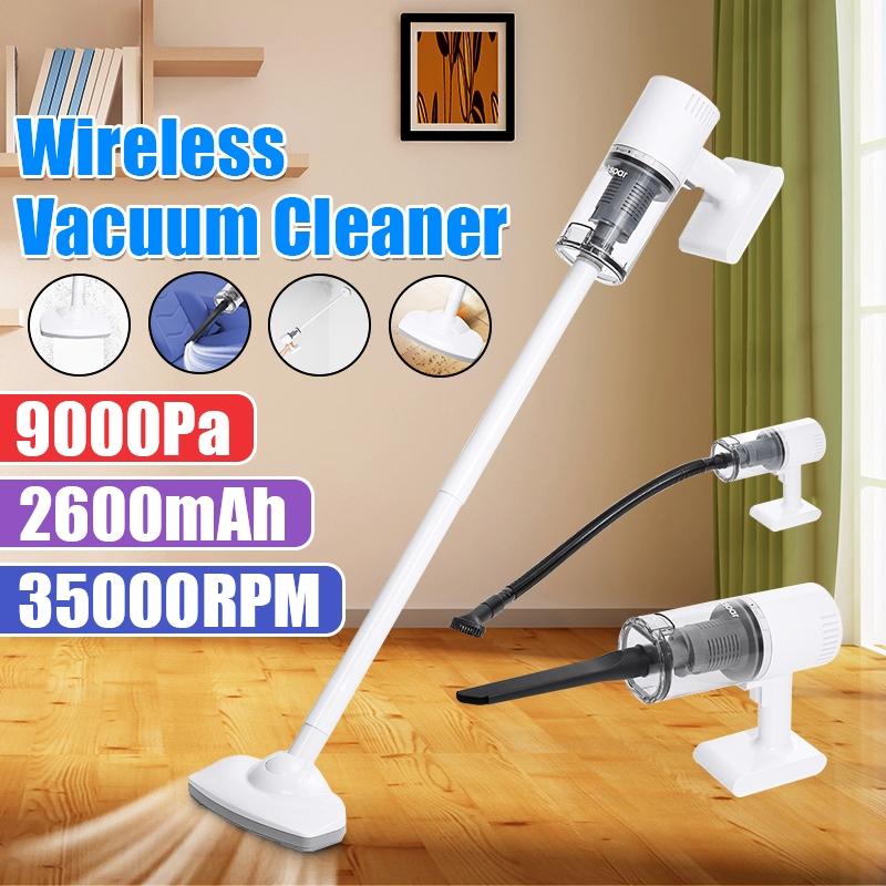 Portable Mini Car Auto Home 9000Pa 120W Cordless Wireless Handheld Vacuum Cleaner Home Floor New