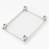 MUJI Recycled Polypropylene File Box Lid with Caster 25cm White 15930845 Standard, Attachment, Wide, Gray,