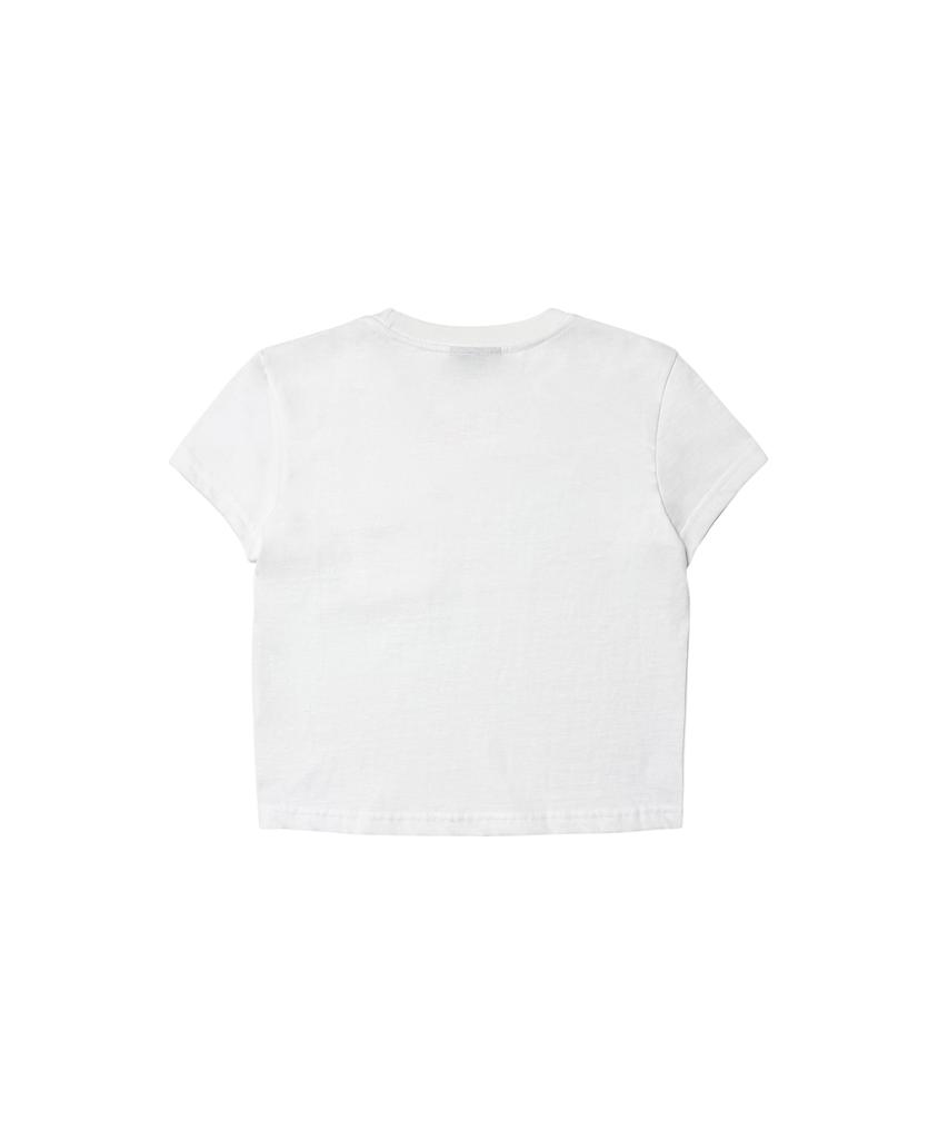 Yuseuteule Chest Pocket Short Sleeve T-Shirt (White)