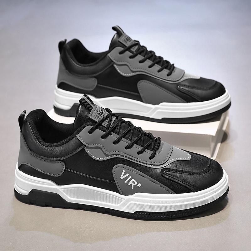 Fashion Retro Mens Casual Sneakers Spring New Waterproof Comfortable Platform Running Shoes Outdoor Lace-up Board Shoes Hot Sale