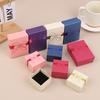 5Pcs Bow Jewelry Box Ring Earrings Bracelets Necklace Organizer Paper Jewelry Gift Packaging Box Wedding Proposal Supplies