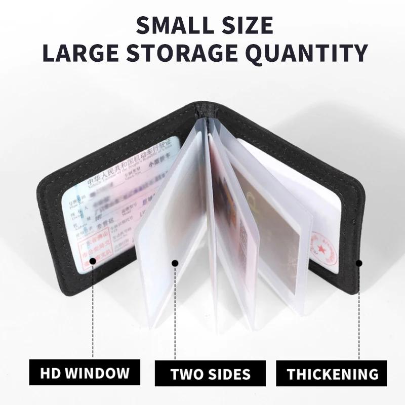 BAIL4 2025 Hot Car Driver License Suede Leather Bag Auto Driving Documents Wallet For BMW 50th E46 E90 E60 F30 F10 X1 X2 X3 X5 X4 X6 X