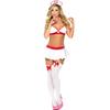 Sexy Lingerie Nurse Cosplay Sexy Underwear Chemise Lingerie Strap Backless Bow Erotic Lingerie Cosplay Costume Sex Product Set