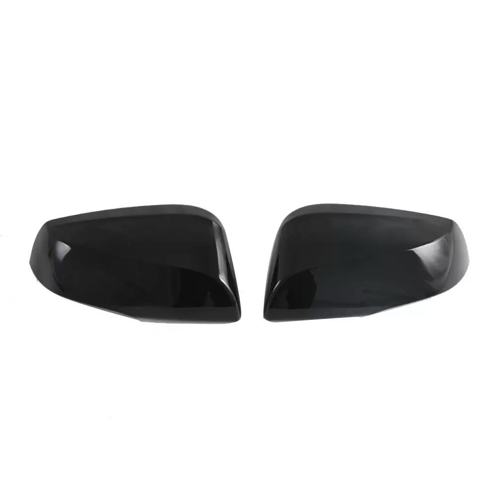Car Rearview Side Mirror Cover Fit For Toyota RAV4 XA50 2019 2020 2021 2022 2023 2024 Wing Cap Rear View Case Trim Carbon Fiber