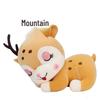Cute Plum Blossom Deer Plush Toy - Sleep Companion & Hug Pillow - Girls' Birthday Gift