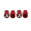 4Pcs Ralliart Aluminum Car Tire Wheel Valve Stem Cap For Mitsubishi ASX Lancer Pajero Outlander L200 EVO Galant Jinxuan