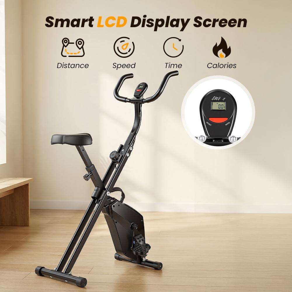 Indoor Exercise Bike YZJ-508 5 Levels Seat Adjustment 100 kg Maximum User Weight with Smart LCD Display
