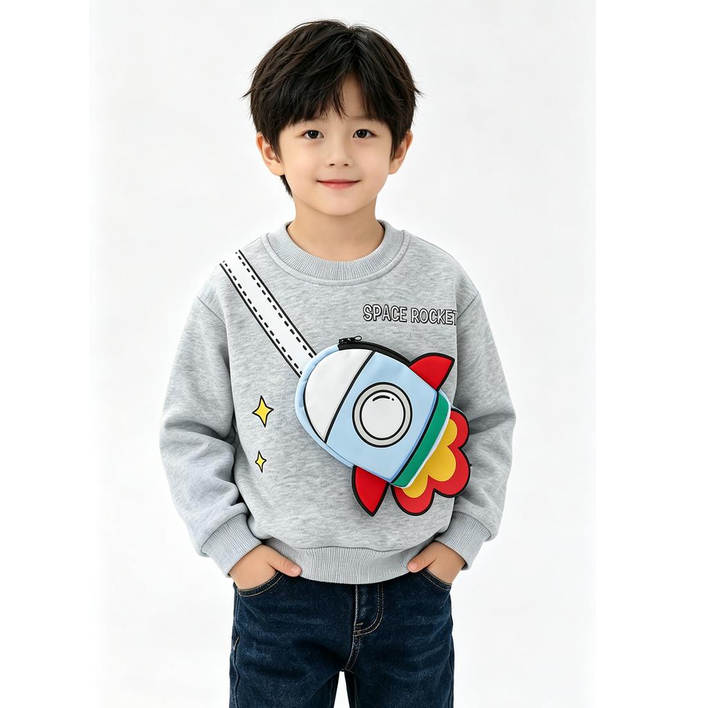 Kids Long Sleeve T-Shirt Color Comfortable Casual Everyday Top