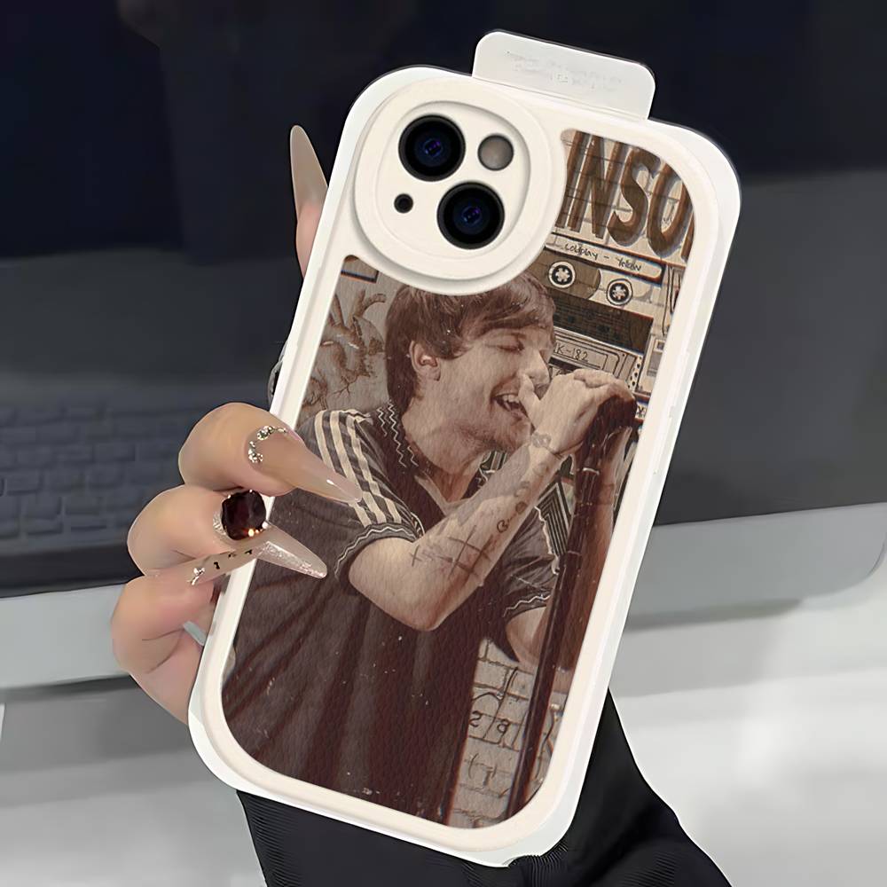 

Singer L-Louis T-Tomlinson Phone Cover For IPhone 11 12 13 14 15 16 Pro Max Mini Plus Soft Leather Case iPhone 14pro max