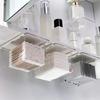 Clear Bathroom Storage Drawer, Under-Cabinet Pull-Out Organizer for Swabs, Makeup Storage Box with Transparent Design(1/2/3pcs)