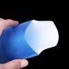 1Pc Candy Color PVC Card Bag Portable Pocket Protector Leak-Proof Pen Pouch Pencil Case Office School Doctors Nurses Supplies