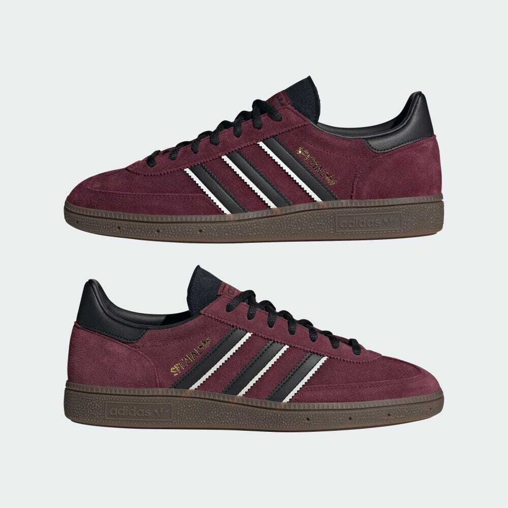 IG6184 Adidas Originals Handball Spezial Maroon Core Black Crystal White (Men's)