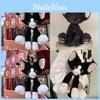 Devon White Black Rex Cat Accompany Plush Toys Soft Lovers Decor Dolls Gift