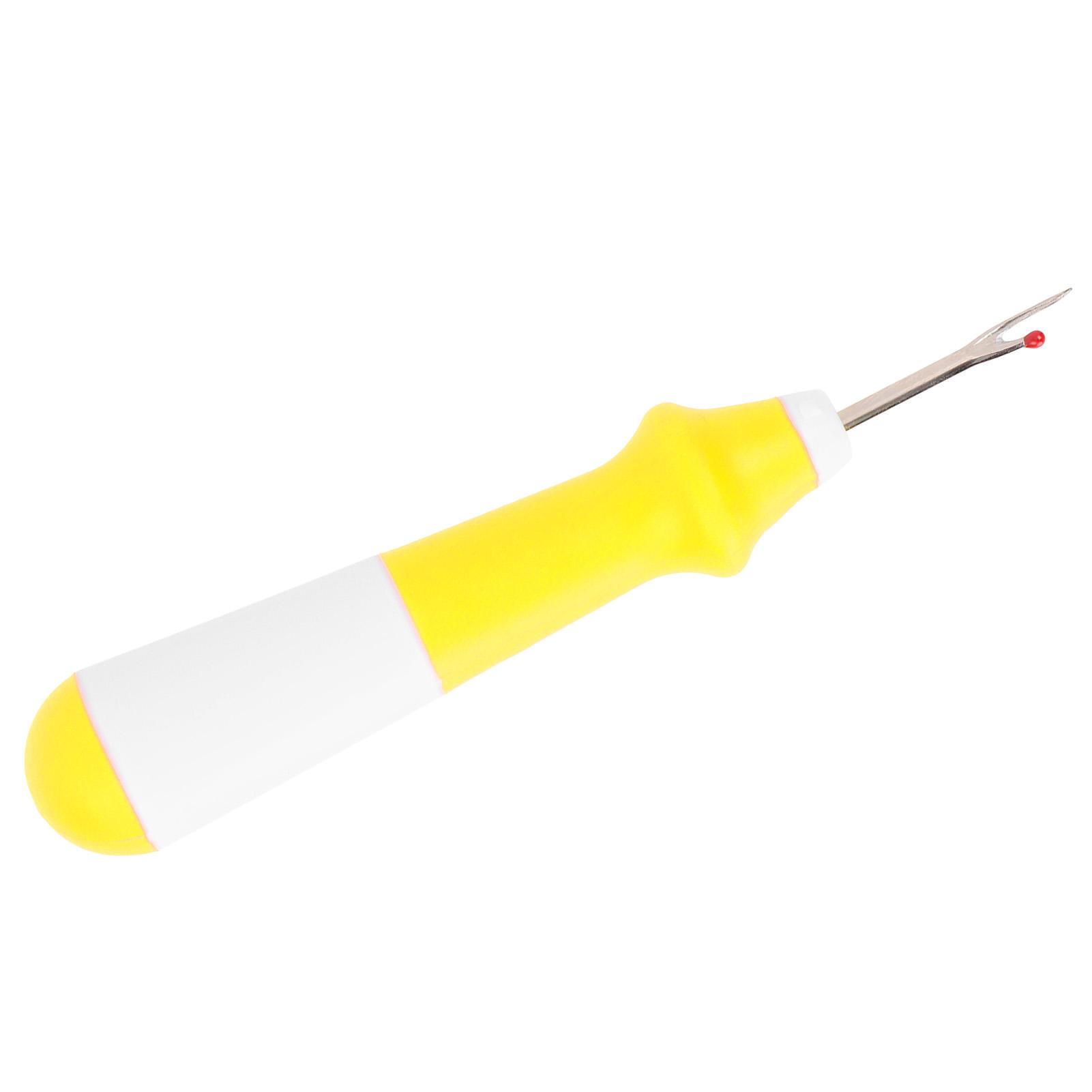 

Распарыватель швов, не повреждает ткань, облегчает удаление стежков для домашнего хозяйства жёлтый