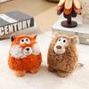13cm Beliebte Mini Schreibtisch Kleine Tier Ball Plüschtiere Squishy Pummeliger Fuchs Bär Schaf Wolf Puppe Lustige Kuschelige Büro Dekoration