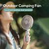 New Portable Folding Handheld Fan 3000mAh Desktop Rechargeable Fan 4 speed Wind Angle Adjustable for Home Outdoor Travel