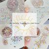 1Box Heart Star Colorful Nail Glitter Dopamine 3D Nail Art Charm Decoration Jewelry Manicure Accessory